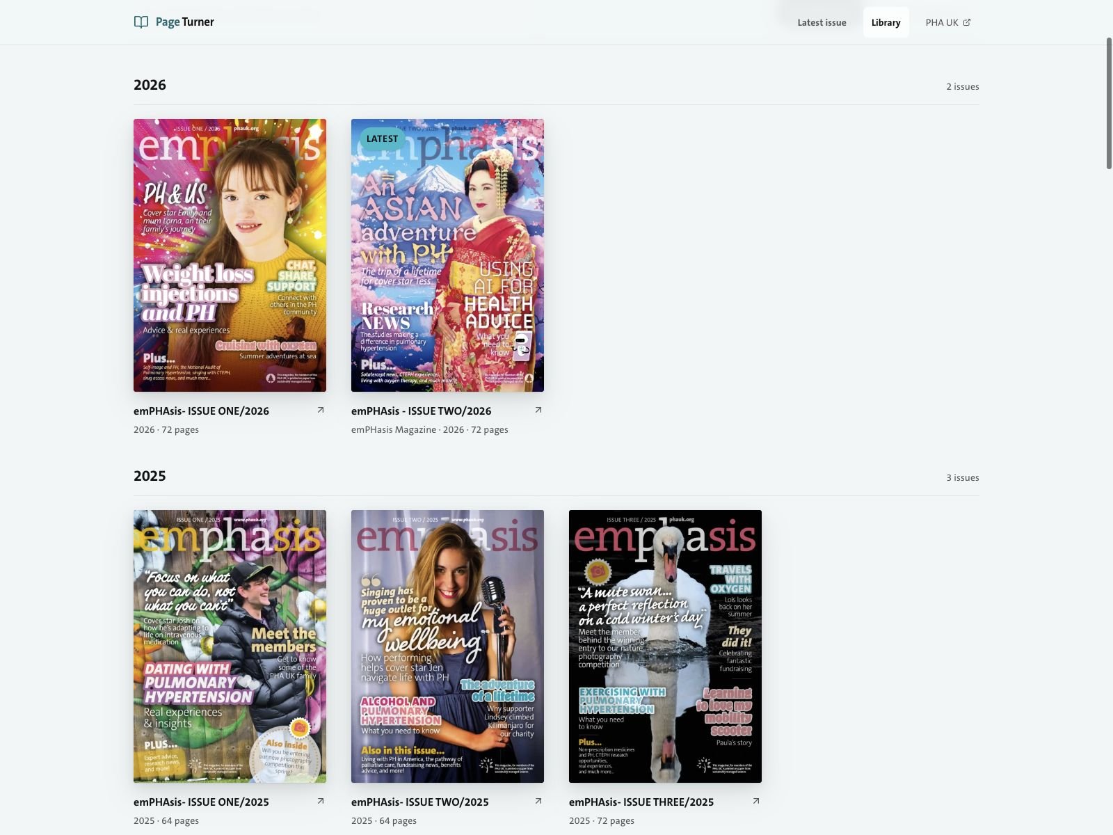 Page Turner: Find an issue, old or new